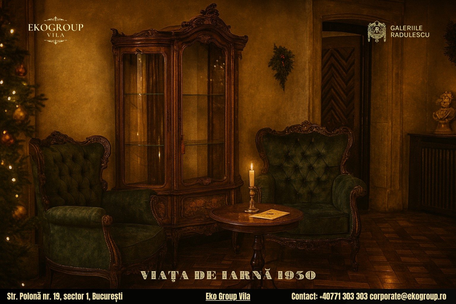 Crăciunul în România anilor '30: O Privire Nostalgică Asupra Sărbătorilor Interbelice la Eko Group Vila
